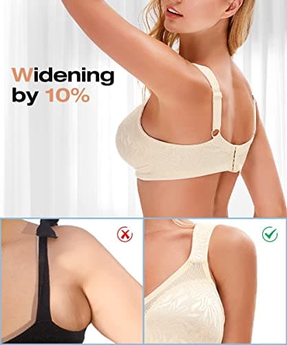 Wingslove Plus Size Wireless Minimizer Bra