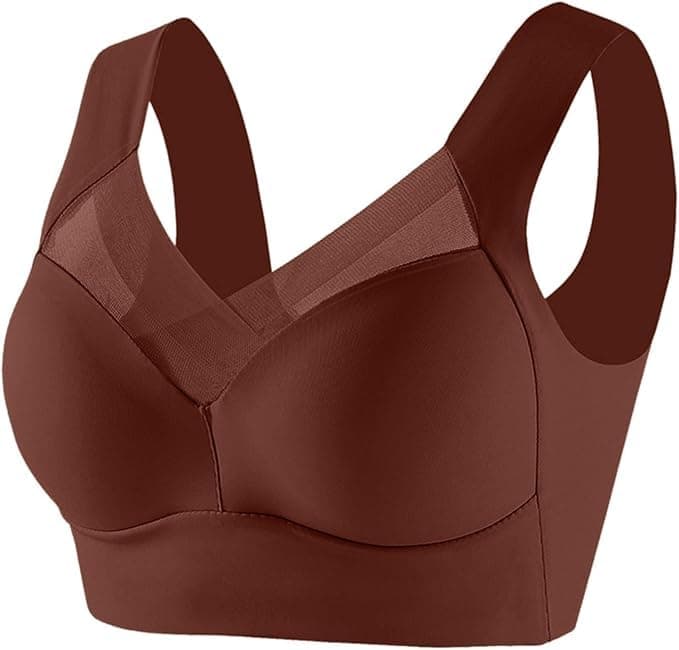 SHAOBGE Zen Chic Seamless Wireless Pushup Bra with Lysine Charm