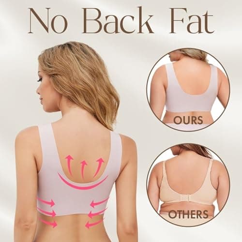 Lyzine Charm Zen Chic Seamless Wireless Push Up Bra
