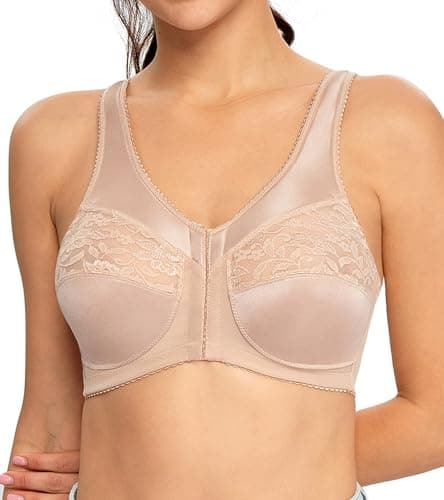 Sure, here's a refined and simplified version of the title focusing on the product keywords:
*Wireless Unlined Support Everyday Bra for Plus Size Women**