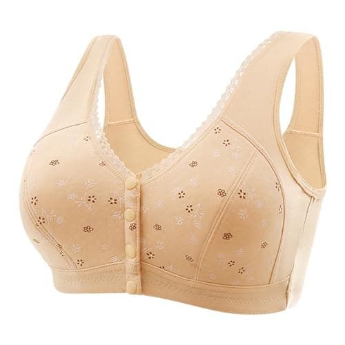 Full Coverage Breathable Daisy Bras for Older Women