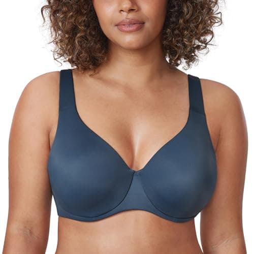 Delimira Women's Plus Size Minimizer Underwire Bras