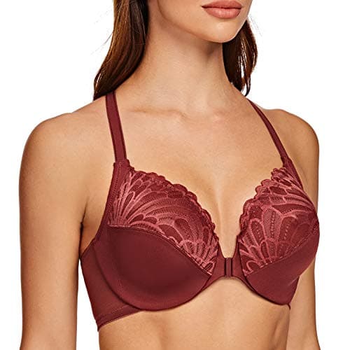 Racerback Front Closure Bra for Plus Size Women