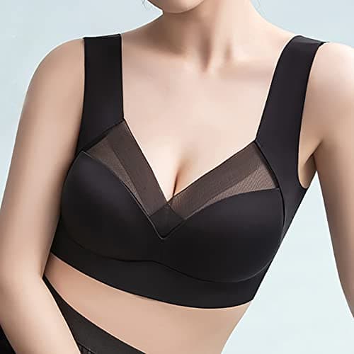 Anti-Sagging Ice Silk Bras for Women Plus Size Comfortably Soft
