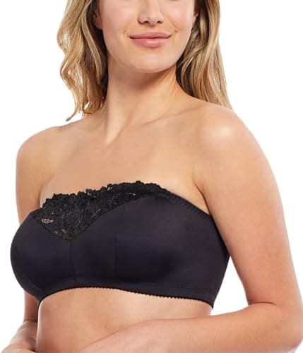 Carole Martin Wireless Strapless Bra for Women, Sizes Small to Plus