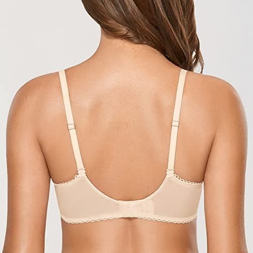 Sexy Lace Plus Size Balconette Bra for Women