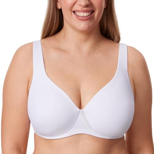 Delimira Women's Plus Size Minimizer Underwire Bras