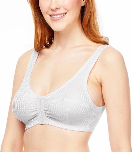 Carole Martin Women's Wireless Front Closure Comfort Bra