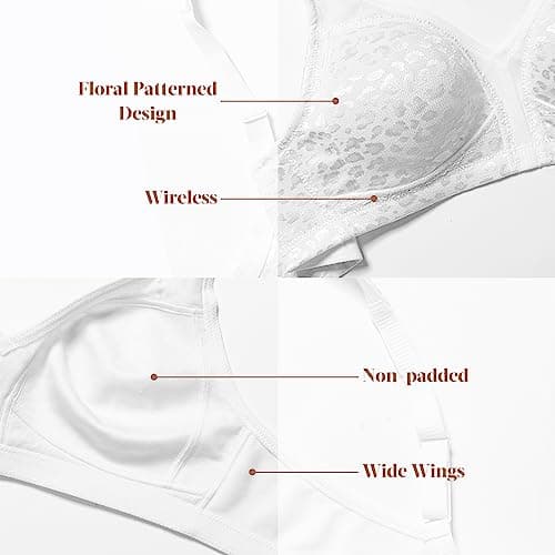 GARMERA Women's Minimizer Bra for Plus Size