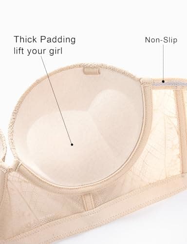 Crushnow Push Up Bra - Uplift & Support in Corset Lace