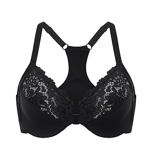 Delimira Women's Plus Size Full Coverage Underwire Support Bra