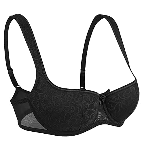 HACI Black 40DD Plunge Underwire Bra