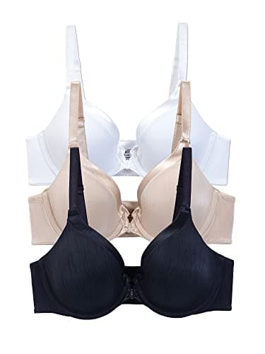Vanity Fair Women's 3-Way Convertible Straps Illumination Front Closure Bra, Up to DD Cup