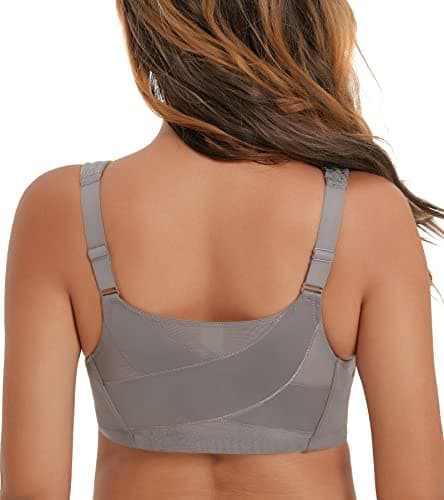 Front Closure Posture Bra for Comfortable Back Support