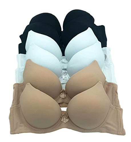 6pcs Iheyi ADD 2-Cuppushup Bra, Extreme Thick Padding, 32B-40C