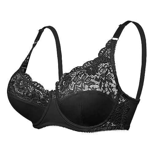 Hnodov Lace Underwire Bra for Women