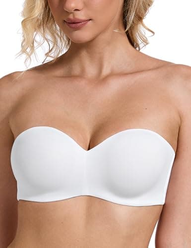 Wingslove Women's Strapless Minimizer Bra with Underwire Support