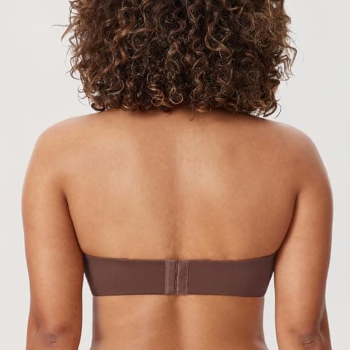 DELIMIRA Women's Seamless Underwire Minimizer Bra for Big Bust