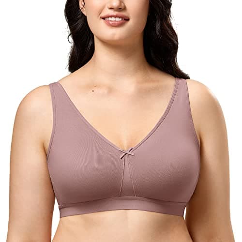AISILIN Women's Wireless Plus Size Sleep Bra