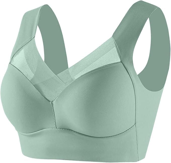 SHAOBGE Zen Chic Seamless Wireless Pushup Bra with Lysine Charm