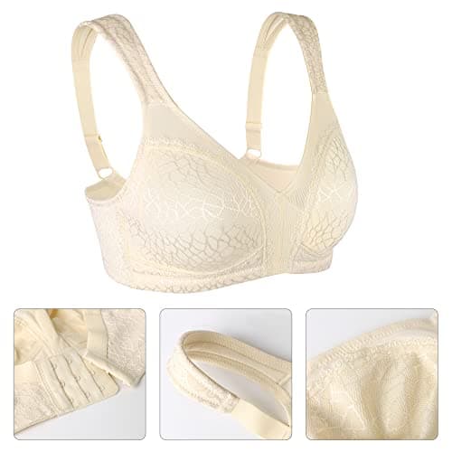 Lemorosy Plus Size Full Coverage Minimizer Bra - Comfort and Support