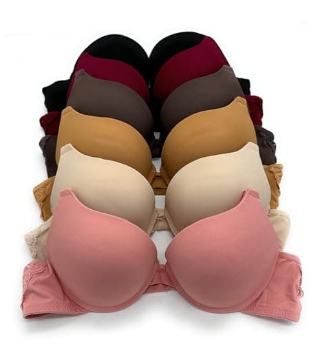 6pcs Iheyi ADD 2-Cuppushup Bra, Extreme Thick Padding, 32B-40C