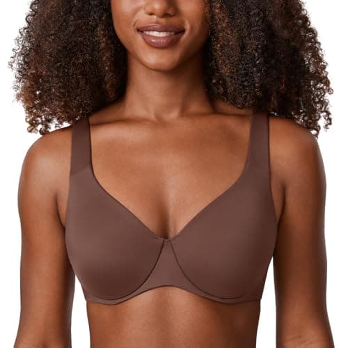 Delimira Women's Plus Size Minimizer Underwire Bras
