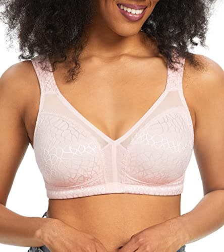 HACI Women's Minimizer Bra - Large Bust Support, Full Coverage, Non-Padded