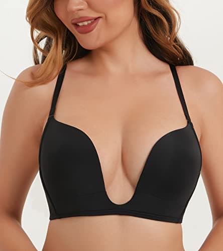 Women's Plunge Push-up Bra