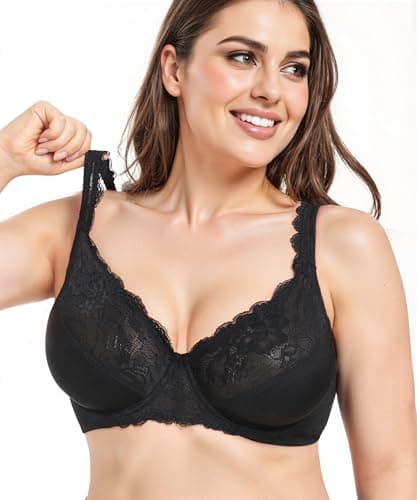 EvesLace Ultra Soft Underwire Bras for Women