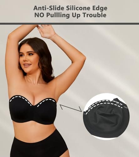 Oscrenia Seamless Underwire Bra for Women