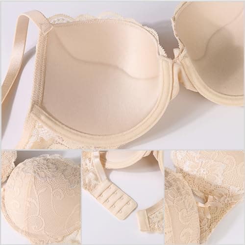 HACI Women's Padded Underwire T-Shirt Bras