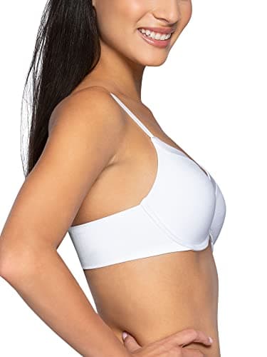 Vanity Fair Women's 3-Way Convertible Straps Illumination Front Closure Bra, Up to DD Cup