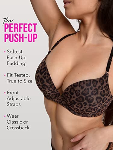 Smart & Sexy Women's Push-Up Bra – Comfortable Cotton & Spandex