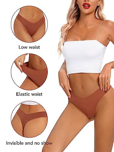 Seamless Thongs for Women (6 Pack)