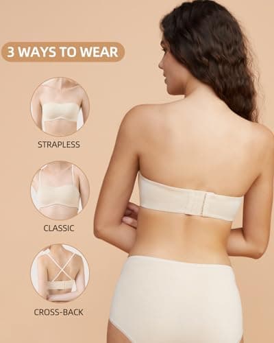 Zoe Jacobs Pima Cotton Push-Up Bra for Women