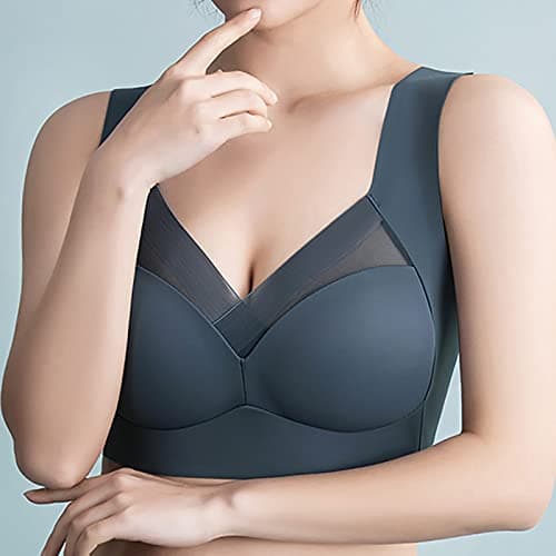 Anti-Sagging Ice Silk Bras for Women Plus Size Comfortably Soft