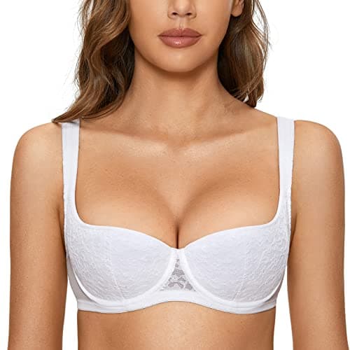 Women's Lace Balconette Bra - Plus Size