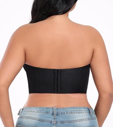 HACI Women's Anti-Slip Underwire Corset Bra Top