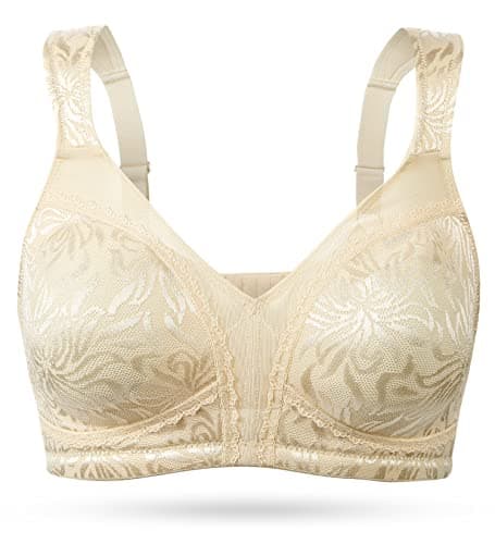 Wingslove Plus Size Comfort Minimizer Wire-Free Bra