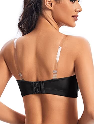 ANGOOL Wirefree Seamless Stay-Up Padded Bra for Women