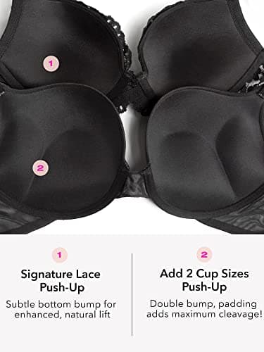 Sexy Women's Maximum Cleavage Push-Up Bra, Available in Single & 2 Packs