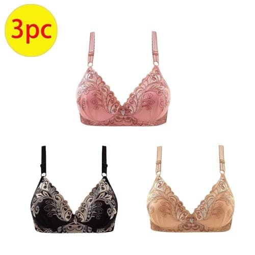 Simplified Women's Push Up Bras - 3 Pack