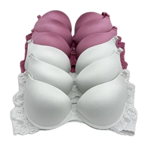 6pcs Iheyi ADD 2-Cuppushup Bra, Extreme Thick Padding, 32B-40C
