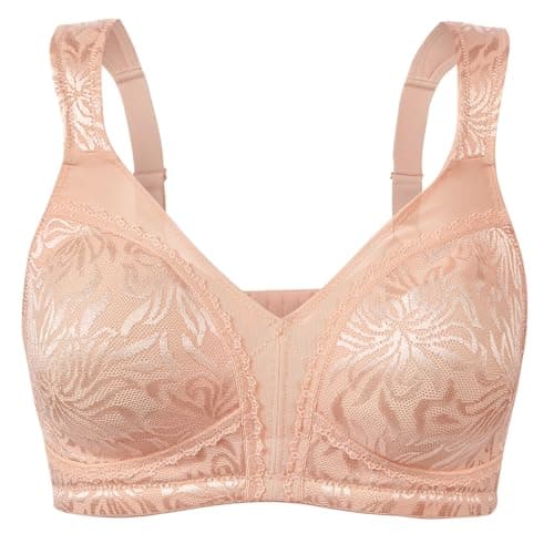 Wingslove Plus Size Comfort Minimizer Wire-Free Bra