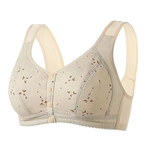 Comfortable Breathable Daisy Bra for Older Women Plus Size No Underwire