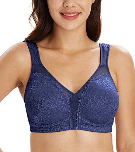 Lemorosy Plus Size Full Coverage Minimizer Bra - Comfort and Support
