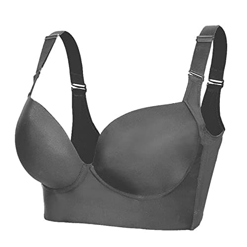Runilut Women's Full-Coverage Underwire Push Up Bra