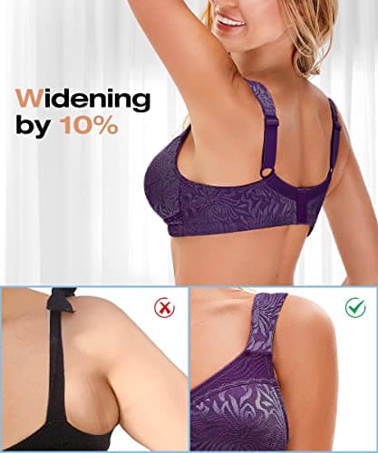 Wingslove Plus Size Wireless Minimizer Bra