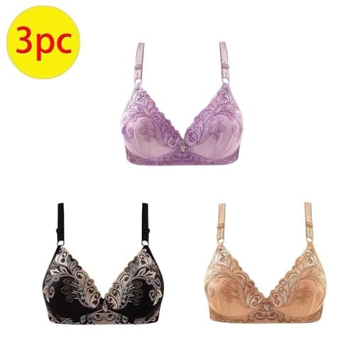 Simplified Women's Push Up Bras - 3 Pack